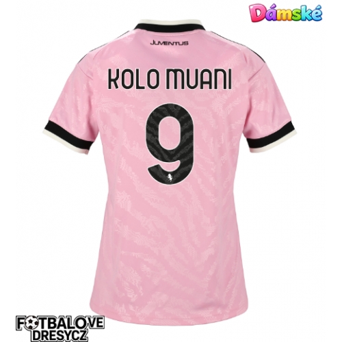 Juventus Randal Kolo Muani #9 Dámské Venkovní Dres 2026-27 Krátký Rukáv Juventus Randal Kolo Muani #9 Dámské Venkovní Dres 2026-27 Krátký Rukáv
